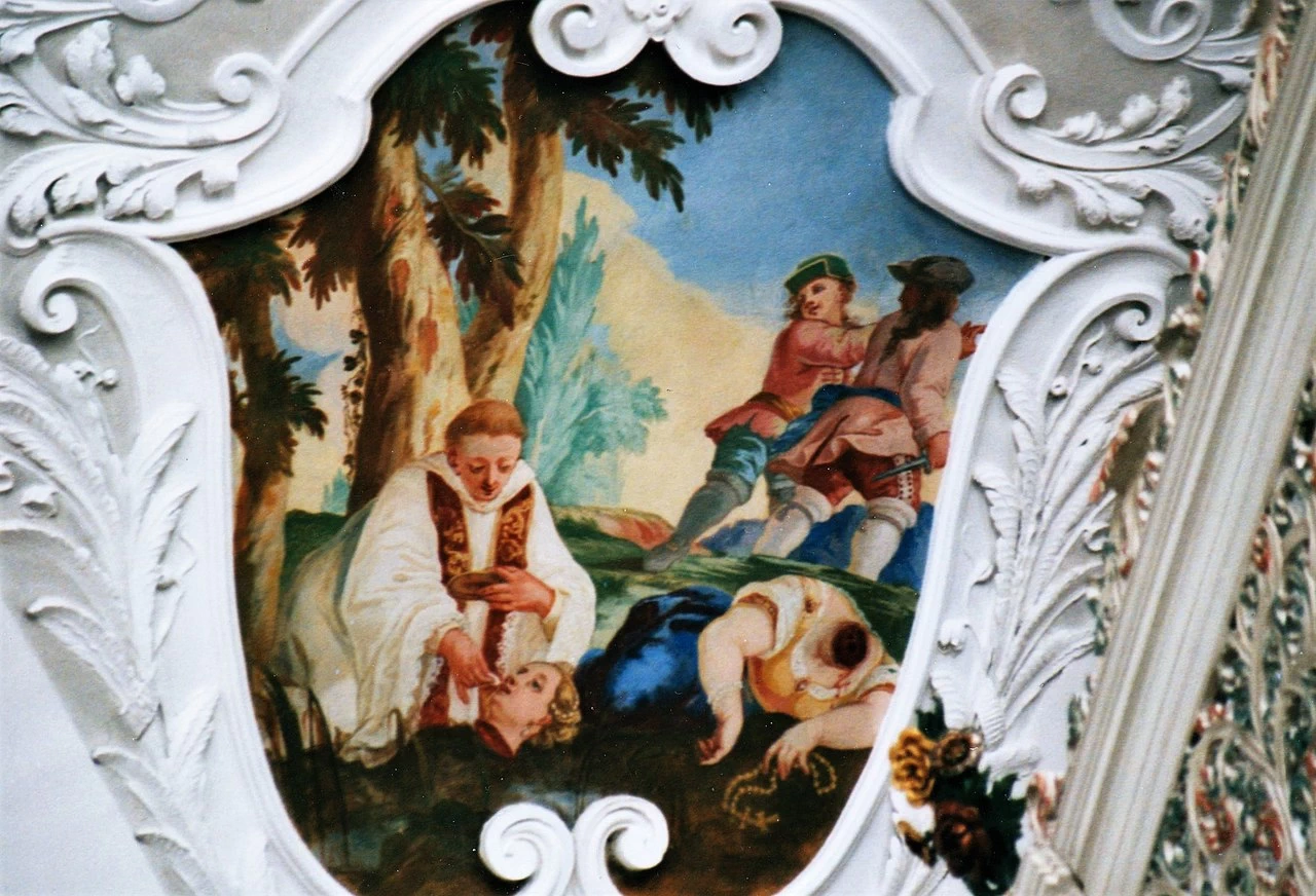 Affreschi della chiesa del monastero di Maria Medingen 1